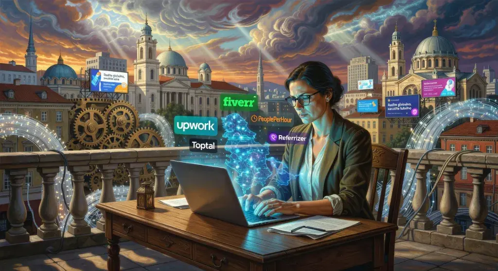 Frilenserske platforme: Globalne platforme za gig ekonomiju